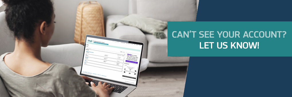 Missing Account Find It via our Form 